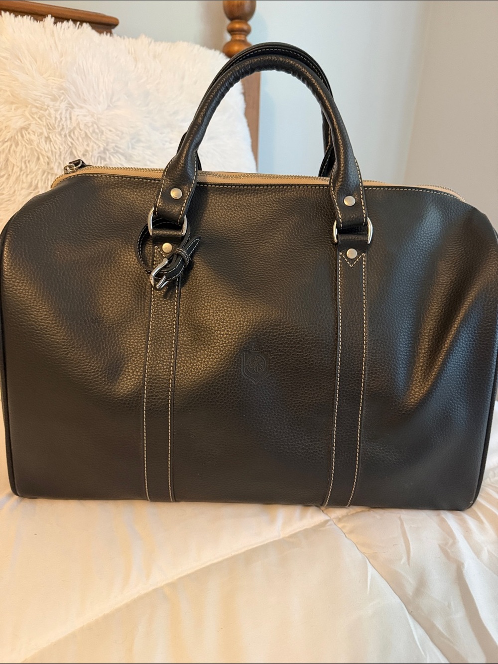 Barrington Black Travel Bag
